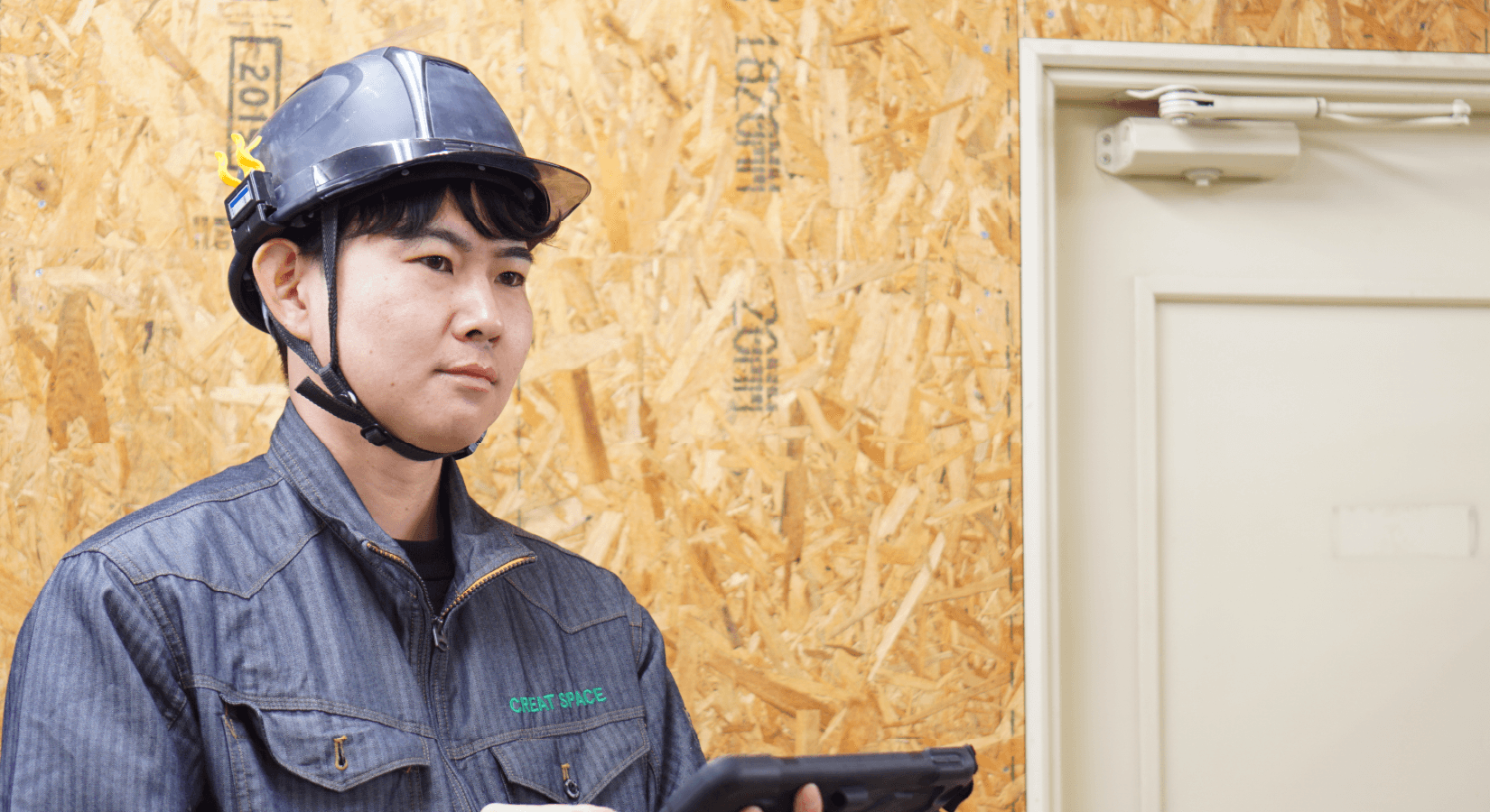 先輩社員インタビュー 勝田(施工管理) 写真